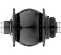 SON 28 12 Disco Center Lock dinamo de buje negro 32 agujeros