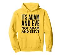 Son Adán y Eva, no Adán y Steve Sudadera con Capucha