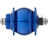 SON Dínamo de buje de bloqueo central de disco azul 36 agujeros