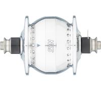 SON Dínamo de buje Delux gris 36 agujeros