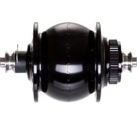 SON Dynamo de buje con cierre central de disco de lujo negro 32 agujeros