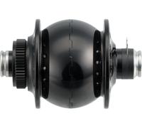 SON Dynamo de buje Delux 12 Disc Center Lock negro 24 agujeros