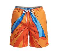 Son Goku Shorts | Super Saiyajin Pantalones Cortos | Manga & Anime Bañador | Naranja | Talla: S - XL