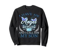 Son I Have an Angel in Heaven - Memoria Familiar Orgullosa Sudadera