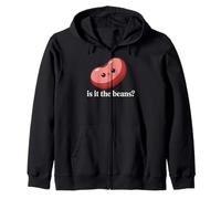 ¿Son los Frijoles? Plantas de energía Veganas Amante Vida Saludable Sudadera con Capucha