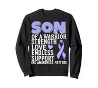 Son of a Warrior IBS Awareness Irritable Bowel Syndrome Sudadera