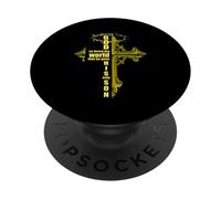 Son of God Jesus Christ Cross Christian 9 John 3 16 PopSockets PopGrip Adhesivo