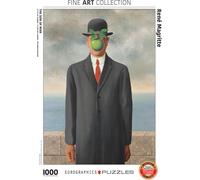Son Of Man Por Magritte 1000pc Puzle Rompecabezas 680mm x 480mm ( Pz )