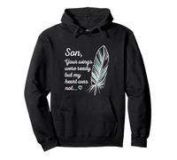 Son Wings were Ready by My Heart Not Memorial Sudadera con Capucha