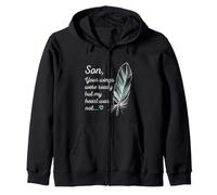 Son Wings were Ready by My Heart Not Memorial Sudadera con Capucha