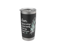 Son Wings Were Ready By My Heart Not Memorial Vaso térmico de acero inoxidable de doble pared