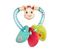 Sonajero Corazón Fresh Touch Ligero Sensorial Bebé A partir de 3 Meses | 4 caras Joséphine Margot y Kiwi por descubrir | asa adaptada a manos pequeñas | medallones coleccionables | idea de regalo
