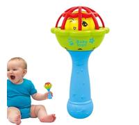 Sonajero de dentición, sonajeros para bebés,Sonajeros para niños pequeños Coctelera colorida - Maracas para bebés, juguetes sensoriales, multifuncionales, juguete de dentición de sonajero para