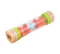 Sonajero de lluvia, de lluvia para bebé,Spinner Tube Rattle - Sensory Musical Learning Sound Toy para bebés y niños Classroom Preescolar Pascua Viajes