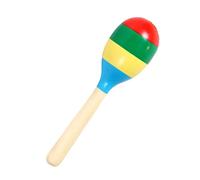 Sonajero de madera, instrumento musical de percusión, maracas, juguete de percusión, instrumentos Orff, martillo de arena de madera dura, sonajero de mano