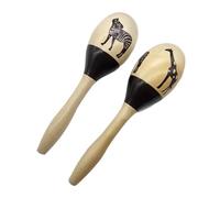 Sonajero de madera, instrumento musical de percusión, maracas, juguete de percusión, instrumentos Orff, martillo de arena de madera maciza, vibrador de madera, sonajero de mano