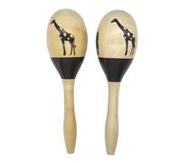 Sonajero de madera, instrumento musical de percusión, maracas, juguete de percusión, instrumentos Orff, martillo de arena de madera maciza, vibrador de madera, sonajero de mano