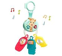 Sonajero Llaves Musical Electrónico Bebé A partir de 3 Meses Juego | 6 varillas | ligera fácil agarrar | texturas variadas | estimula curiosidad tacto | juguete sensorial infantil | regalo
