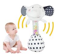 Sonajeros de dibujos animados Preciosos sonajeros con forma de animal, | Juguetes de interacción entre padres e hijos para cochecito, dormitorio, sala de juegos, balcón, coche, sala
