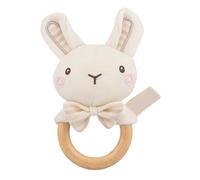 Sonajeros de Peluche para Bebés | Suave Sonajero Sensorial Animal,Mordedor de Peluche Para Agarrar Con Forma de Elefante, Oso, Conejo y León Para Primera Infancia