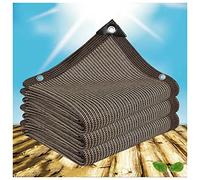 Sonakia Red De Sombra, Tela De Sombra 85% Anti-UV, Malla De Sombra para Invernadero De Jardín, Malla De Privacidad para Patio, Vela De Sombra Rectangular Exteriores, Marrón,2x4m(7 * 13ft)