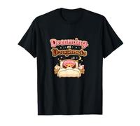Soñando con donas Kawaii Chibi Donut Art Camiseta