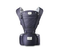 SONARIN 3 en 1 Transpirable Hipseat Baby Carrier, Portador de bebé, diseño de apertura frontal, protección solar, multifunción,adaptado al crecimiento de su hijo(Azul)