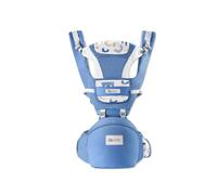 SONARIN 3 en 1 Transpirable Mochila Portabebés con Asiento de Cadera,Portabebé Multifuncional Ergonómico Portador de Bebé Multiposición para Recién Nacidos 0-36 Meses(Azul)