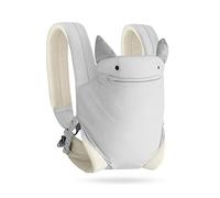 SONARIN 4 en 1 Mochila Portabebés Ligero,Suave Algodón Portabebés Transpirable Portador de Bebé Ergonómica para Recién Nacidos y Niños Pequeños 0-36 Meses,Todas las Posiciones(Gris)