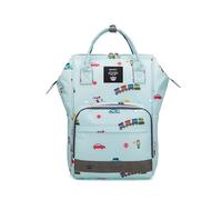 SONARIN Alta Capacidad Multifuncional Mochila de Pañales para Bebé,Bolsa de Pañales Impermeable Bolso Cambiador Bolsa de Viaje para Pañales Portátil con Ganchos Carrito Bebé(Coche)