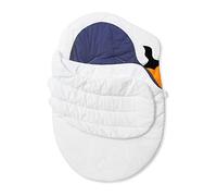 SONARIN Antipatadas Saco de Dormir para Bebé,100% Algodón Manta Envolvente para Bebé Manta de Cochecito Bebé Mantas Usable Súper Suave y Cálido para Recién Nacido 0-18 Meses(Cisne)