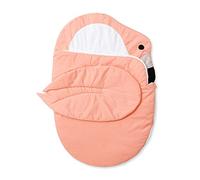 SONARIN Antipatadas Saco de Dormir para Bebé,100% Algodón Manta Envolvente para Bebé Manta de Cochecito Bebé Mantas Usable Súper Suave y Cálido para Recién Nacido 0-18 Meses(Flamingo)
