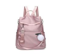 SONARIN Antirrobo Moda Mochila Mujer,Impermeable Ligera Señoras Mochila Casual Mochilas Escolares Niñas,Bolsa de Hombro Convertible para Viaje Universidad Trabajo(Rosa)