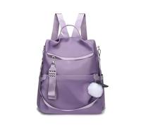 SONARIN Antirrobo Moda Mochila Mujer,Impermeable Ligera Señoras Mochila Casual Mochilas Escolares Niñas,Bolsa de Hombro Convertible para Viaje Universidad Trabajo(Morado)