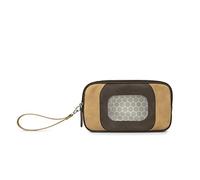 SONARIN Bolsa de Toallitas Húmedas para Bebé,Dispensador de Toallitas Portátil Funda Toallitas Bebe Viaje Estuche para Toallitas Húmedas Reutilizable Porta Toallitas para Bebé(Marrón)