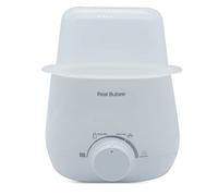 SONARIN Calienta Biberones,5 en 1 Esterilizador Biberones Doble para Leche Materna y Fórmula Calentador de Alimentos para Bebés Descongelador con Modo Constante & Apagado Automático(Blanco)