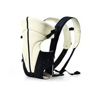 SONARIN clásico de frente y espalda portador de bebé, ergonómico, tamaño único para todos, se adapta al crecimiento de su niño, método de tres portadores, regalo ideal(Beige)