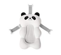 SONARIN Cojín de Baño para Bebé,Alfombrilla de Baño para Bebé Recién Almohadilla de Soporte Antideslizante Transpirable para Bañera Infantil Alfombra para Bañera Asiento de Cojín de Ducha(Blanco)