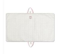 SONARIN Colchoneta de Siesta para Bebé,Portátil Plegable Colchón Cuna de Viaje,70x120 cm Algodón Transpirable Almohadilla Infantil para Guardería y Casa(Conejo)
