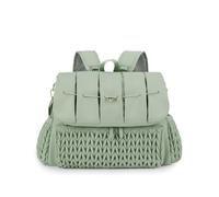 SONARIN Convertible Mochila de Pañales para Bebé,Gran Capacidad Impermeable Bolsa de Pañales Bolso Cambiador Bolsa de Viaje para Pañales con Cambiador & Correa de Hombro(Verde)