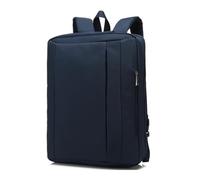 SONARIN Convertible Mochila Portátil,Multifuncional Hombre Mochila de Trabajo Bolso de Hombro Maletín,Impermeable Mochilas Ordenador 17,3 Pulgadas Mochilas de Viaje Bolsa Casual(Azul)