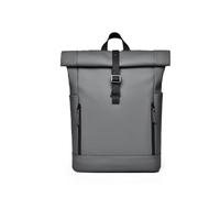SONARIN Enrollable Mochila Hombre,Gran Capacidad Impermeable Mochila Portatil 16 Pulgadas Mochilas de Trabajo Mochilas de Viaje Escolar Bolsa Casual para Hombre Mujer(Gris)