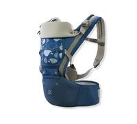 SONARIN Ergonómico 3 en 1 Mochila Portabebés con Asiento de Cadera,Portabebés Multifuncional Transpirable Portador de Bebé Multiposición para Recién Nacidos 0-36 Meses(Azul)