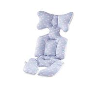 SONARIN Espesar Colchoneta Silla Paseo,Cojín Carro Bebe Universal Funda Silla Paseo Transpirable Algodón Cojín de Asiento Reductor de Asiento para Cochecito Asiento de Coche Trona(Pez Morado)