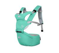 SONARIN Front Premium Hipseat Baby Carrier Portador de Bebé,Multifuncional, Ergonómico,100% Algodón,Hebilla giratoria de mariposa,Adaptado al crecimiento de su hijo(Verde)