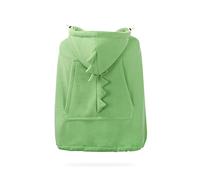 SONARIN Funda para Portabebé Cálido,Cubierta del Portabebés Encapuchado Universal A Prueba de Viento Capa de Invierno para Portador de Bebé All Seasons(Verde)
