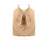 SONARIN Funda para Portabebé Cálido,Cubierta del Portabebés Encapuchado Universal A Prueba de Viento Capa de Invierno para Portador de Bebé All Seasons(Marrón)