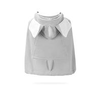 SONARIN Funda para Portabebé Cálido,Cubierta del Portabebés Encapuchado Universal A Prueba de Viento Capa de Invierno para Portador de Bebé All Seasons(Gris)