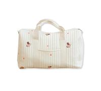 SONARIN Gran Capacidad Bordada Bolsa de Pañales para Bebé,Ligera Maternidad Messenger Bolso Bandolera de Cambio Bolsa Equipaje Bolsa de Viaje con Correa de Hombro(Ardilla)