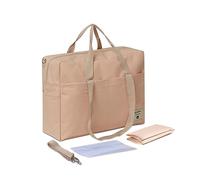 SONARIN Gran Capacidad Ligero Bolsa de Pañales para Bebé,Maternidad Messenger Multifuncional Bolso Bandolera de Cambio Bolsa de Viaje para Pañales con Correa de Hombro & Cambiador(Rosa)